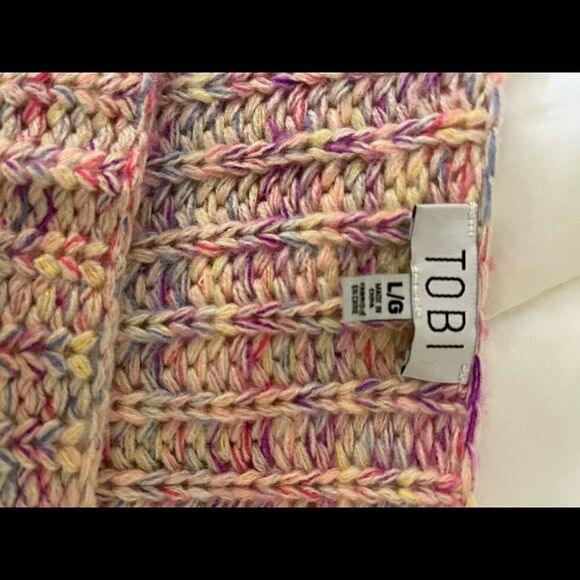 TOBI WILDEST DREAMS SWEATER IN RAINBOW - Picture 3 of 6